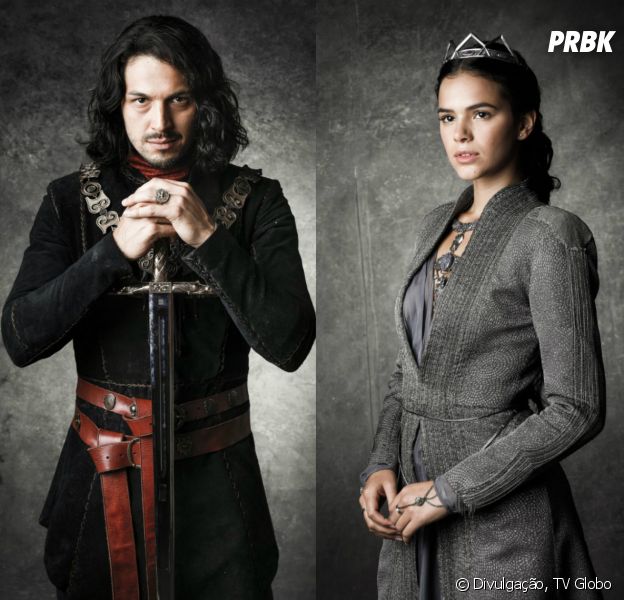 Em "Deus Salve o Rei": depois de resgatar Catarina (Bruna Marquezine), Afonso (Romulo Estrela) vira o líder das tropas de Artena