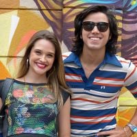 Rodrigo Simas visita Juliana Paiva nos bastidores de "Malhação": "Minha mulher!"