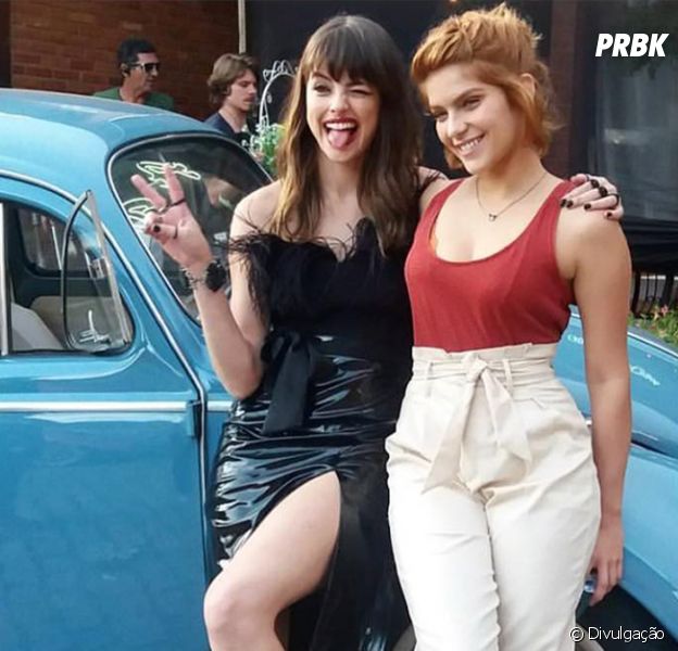 Filme "Missão Cupido": Isabella Santoni e Agatha Moreira se beijaram para uma das cenas!