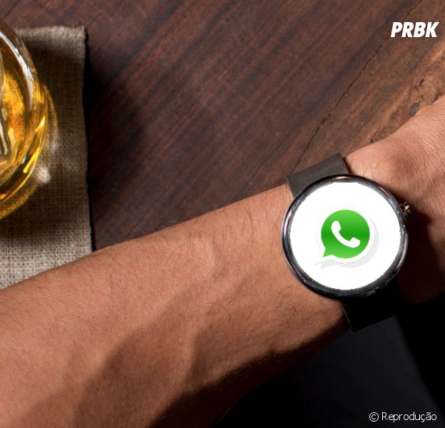 smartwatch manda mensagem whatsapp