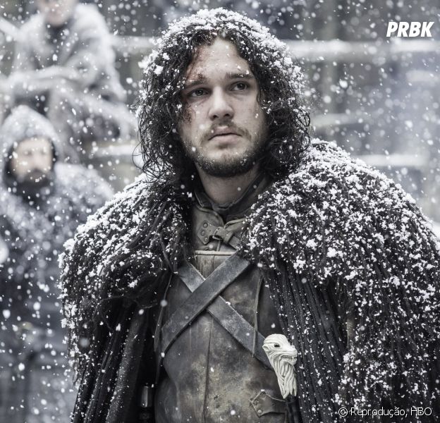 O inverno tá chegando, Jon Snow (Kit Harington), de "Game of Thrones", mandou avisar!