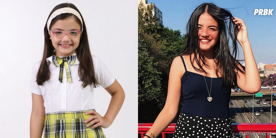 Veja O Antes E Depois De Stefany Vaz A Carmen De Carrossel