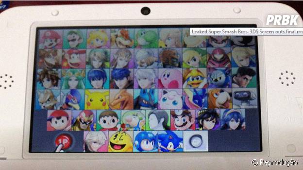Serão 48 novos personagens no game "Super Smash Bros."