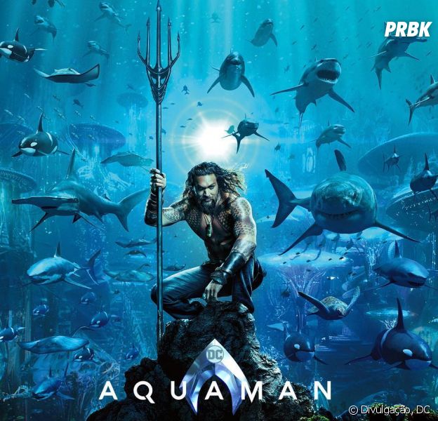 "Aquaman" estreia nos cinemas americanos no dia 21 de dezembro