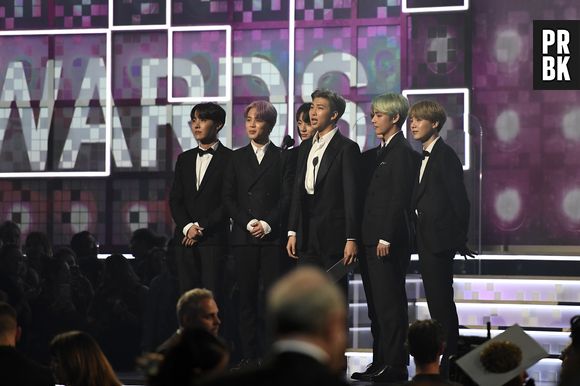 Os meninos do BTS foram os que mais se divertiram no Grammy do último domingo (10)