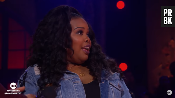 Amber Riley, ex-atriz de "Glee", participa de batalha de rimas com seus antigos colegas de elenco