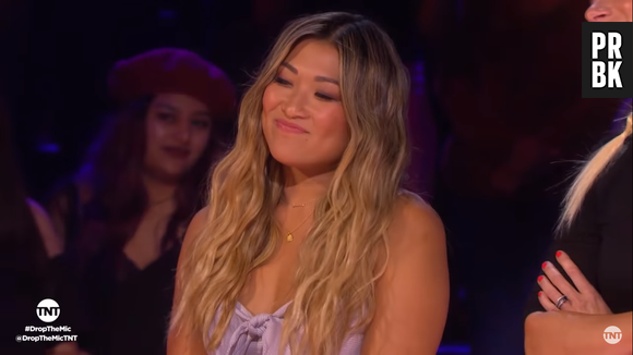 Elenco de "Glee" troca provocações durante batalha de rimas no programa "Drop The Mic"