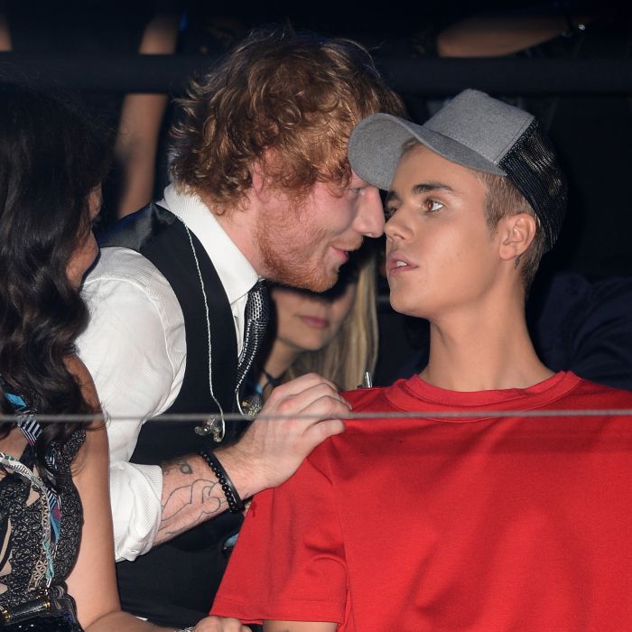 Será que teremos mais parcerias entre Justin Bieber e Ed Sheeran no futuro?