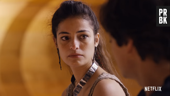 Gloria, personagem interpretada por Cynthia Senek. Terceira temporada de "3%" estreia nesta sexta-feira (7)