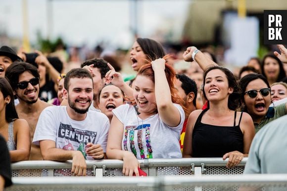 O público deu um show à parte ao evento!