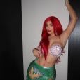 Dia das Bruxas: Kylie Jenner usou uma fantasia de Ariel, de "A Pequena Sereia"