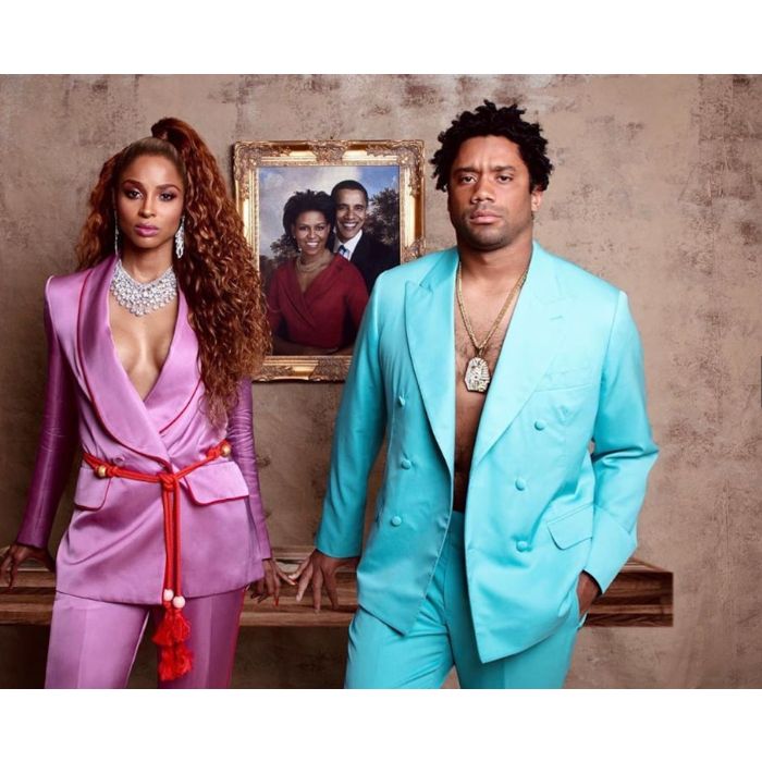 Dia das Bruxas: Ciara e o marido se vestiram de Beyoncé e Jay Z