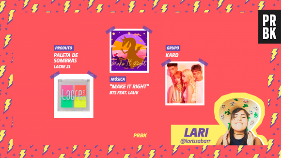 Viciei: Larissa indica KARD, paleta de sombra da Lacre 21 e mais!