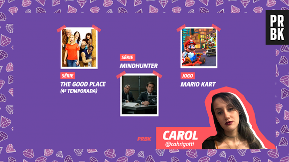 Viciei: Carol indica "Mindhunter", Mario Kart e mais!