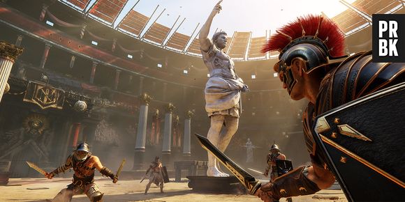 Se aproxime dos confluitos do Império Romano em "Ryse: Son of Rome"