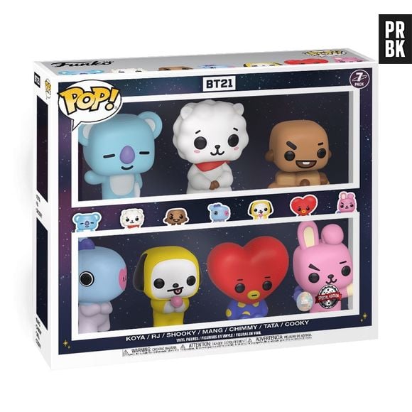 Presentes que todo Army merece ganhar: Funko dos personagens da BT21