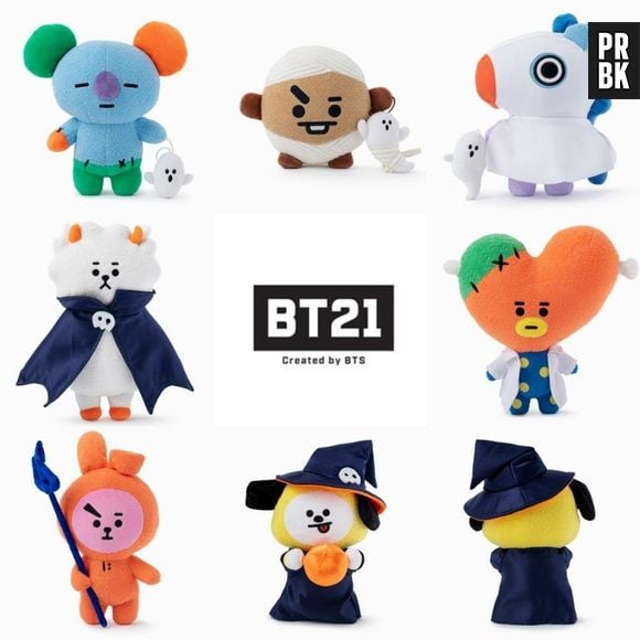 Presentes que todo fã do BTS merece ganhar: BT21 versão Halloween