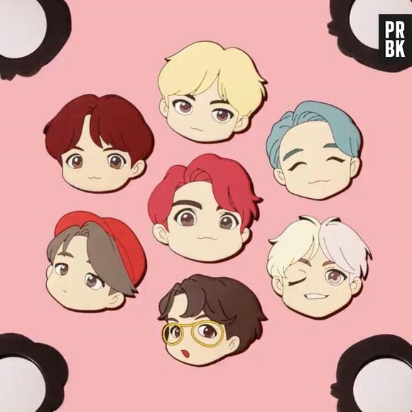 Presentes que todo fã do BTS merece ganhar: mouse pad dos meninos