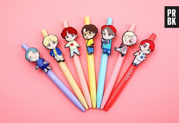 Presentes que todo fã do BTS merece ganhar: canetas fofas da POP UP HOUSE