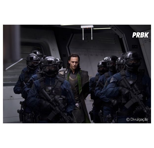 Tom Hiddleston interpreta o Loki na franquia "Os Vingadores"
