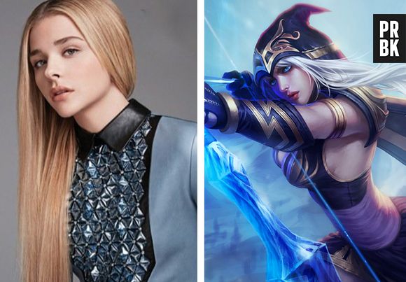 A doçura de Chloë Grace Moretz é idêntica a de Ashe de "League Of Legends"