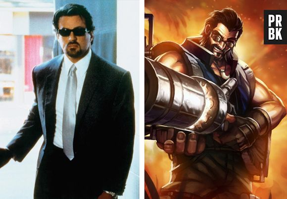 Silvester Stallone tem tudo a ver com o estilo do Graves de "League Of Legends"