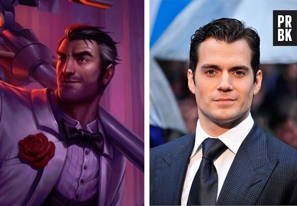 Henry Cavil é tão galante quando o campeão Jayce de "League Of Legends"