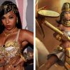 Ashanti parece que foi a inspiração da Nidalee de "League Of Legends"