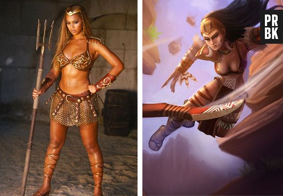 Beyoncé ficou a cara da Sivir de "League Of Legends"