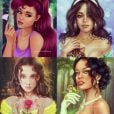 Artista transforma Ariana Grande e outros artistas em personagens da Disney