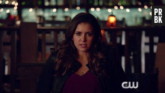 Em "The Vampire Diaries", Elena (Nina Dobrev) foi sequestrada por Kai (Chris Wood)