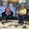 Fernanda Gentil pode substituir Tiago Leifert no 'BBB22'