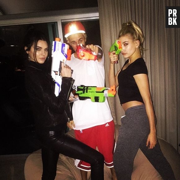 Kendall Jenner, Justin Bieber e Hailey Baldwin