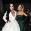 Demi Lovato e Ariana Grande lançaram a música "Met Him Last Night", com composição de Ari