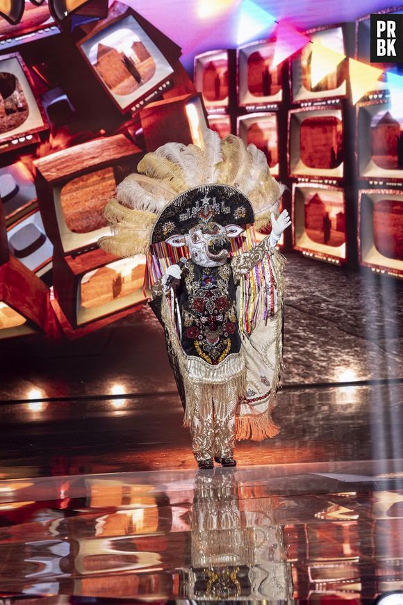 "The Masked Singer Brasil": o artista vestido de Boi-Bumbá entregou que quando era novo vivia na roça, puxava inchada e que a dureza do trabalho só o fazia ter mais amor por sua gente