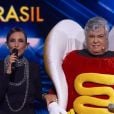 "The Masked Singer Brasil": Sidney Magal foi o primeiro artista desmascarado do programa