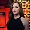 Figura de cera de Angelina Jolie é vista no Museu de Cera Madame Tussauds, em 09 de outubro de 2020 em Istambul, Turquia