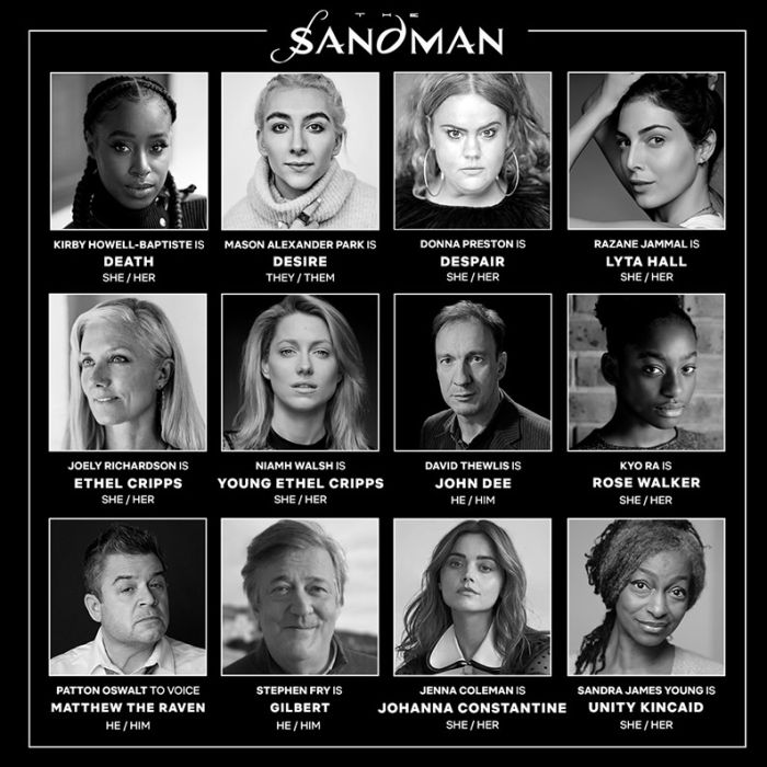 &quot;Sandman&quot; será lançada pela Netflix e &quot;gira em torno das pessoas e dos lugares afetados pelo rei dos sonhos na tentativa de corrigir os erros cósmicos e humanos que cometeu em sua vasta existência&quot;
  