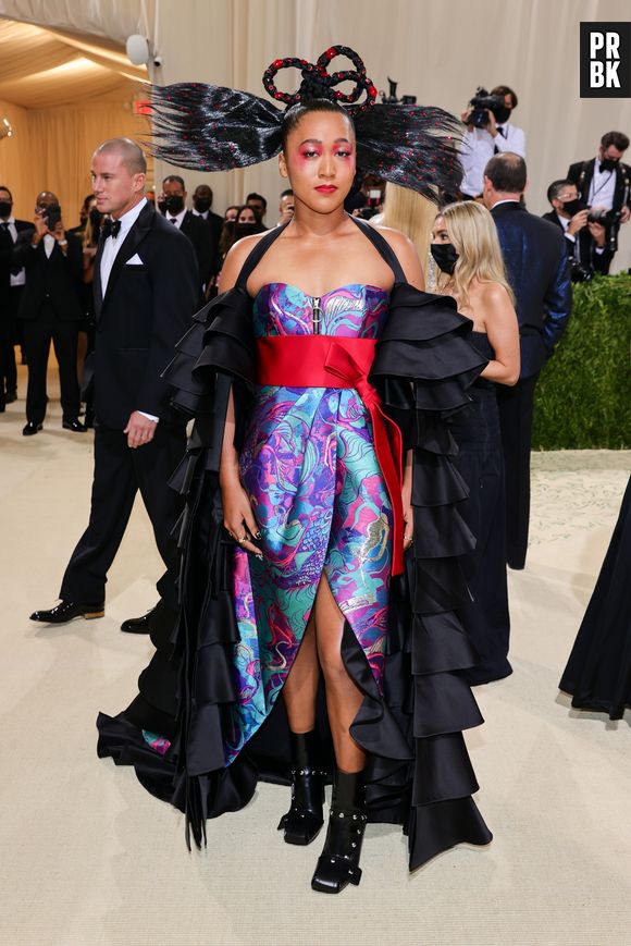 MET Gala 2021: a tenista Naomi Osaka usou Louis Vuitton