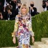 MET Gala 2021: a editora da revista "Vogue", Anna Wintour, usou look floral com babados da marca Oscar de la Renta