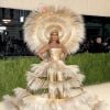 MET Gala 2021: a modelo Iman usou look Harris Reed x Dolce & Gabbana