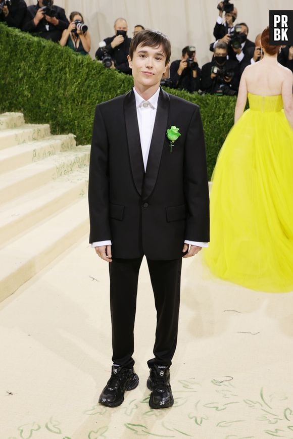 MET Gala 2021: o ator Eliott Page usou modelito Balenciaga