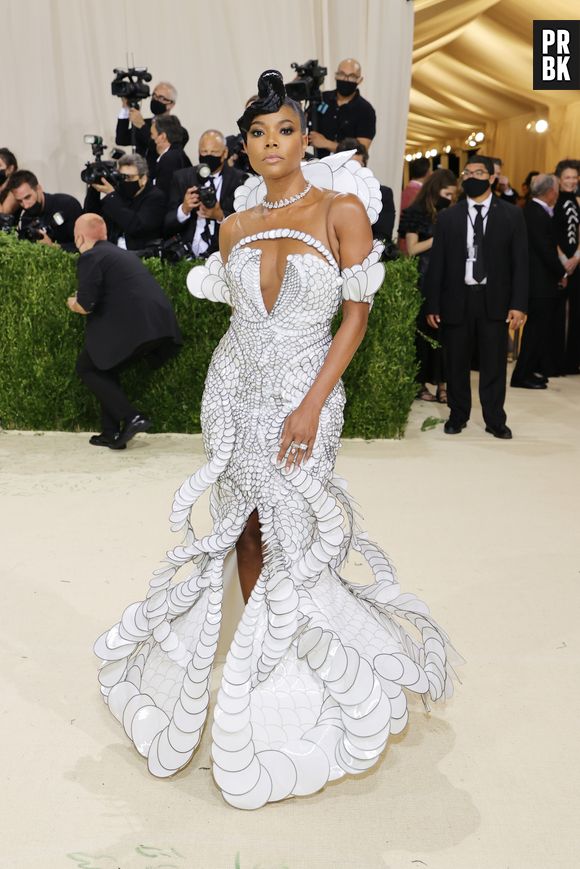 MET Gala 2021: Gabrielle Union-Wade brilhou com vestido Iris Van Herpen