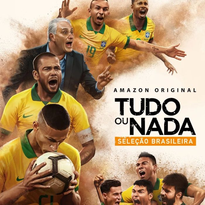 &quot;Tudo Ou Nada: Seleção Brasileira&quot; está no catálogo da Amazon Prime Video