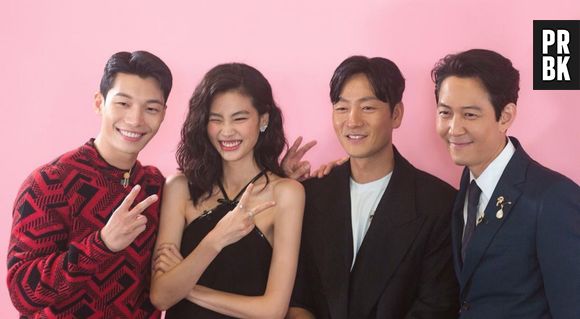 "Round 6": HoYeon Jung, Park Hae Soo, Lee Jung-jae e Wi Ha-joon participaram do "Jimmy Fallon"