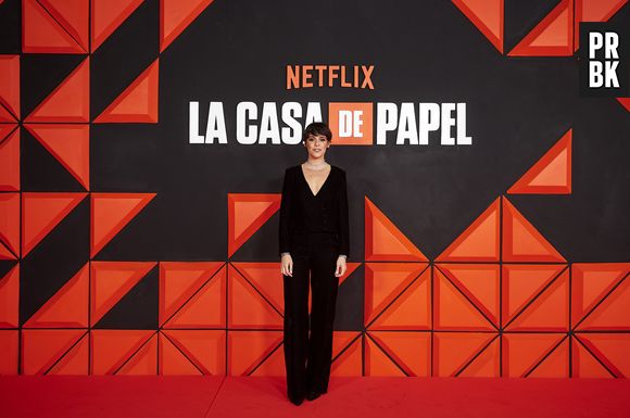 "La Casa de Papel": Belén Cuesta, que faz Manila, compareceu ao evento