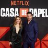 Miguel Ángel Silvestre, que participou dos flashbacks da primeira parte da 5ª temporada de "La Casa de Papel" como René, também marcou presença em evento