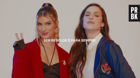 "Rebelde": Netflix investe pesado no reboot, promovendo encontro entre Giovanna Grigio e Sophia Abrahão