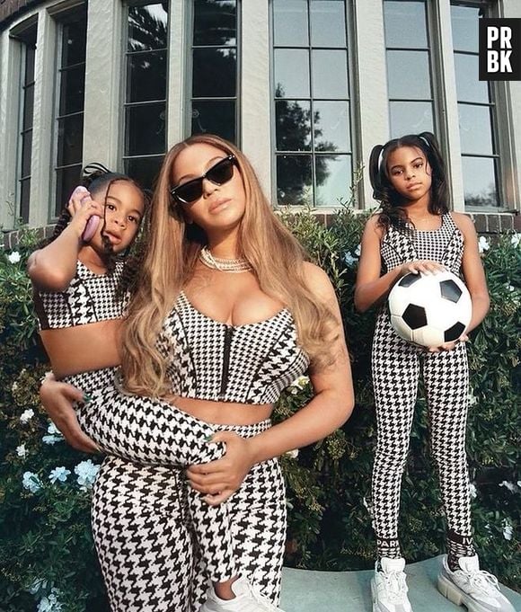 Blue Ivy estrelou diversas coleções da Ivy Park, linha de roupas da Beyoncé em parceria com a Adidas