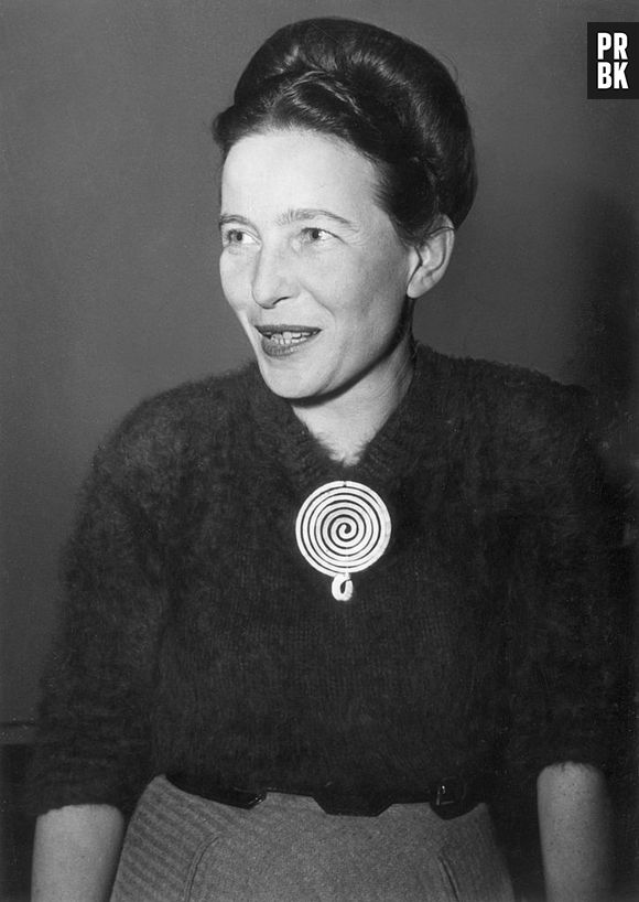 Simone de Beauvoir foi um dos grandes nomes da 2ª onda do feminismo